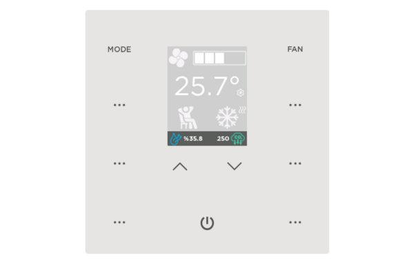 iX2 - 2" KNX Dokunmatik Panel - Beyaz